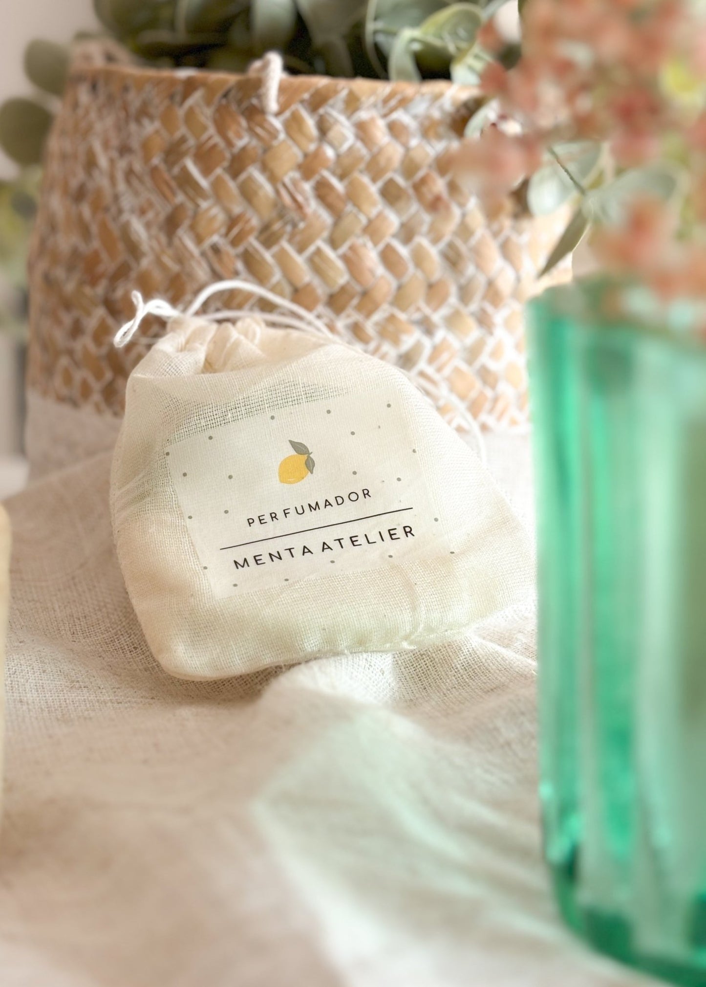 Ambientador Sólido | Esfera - Menta Atelier