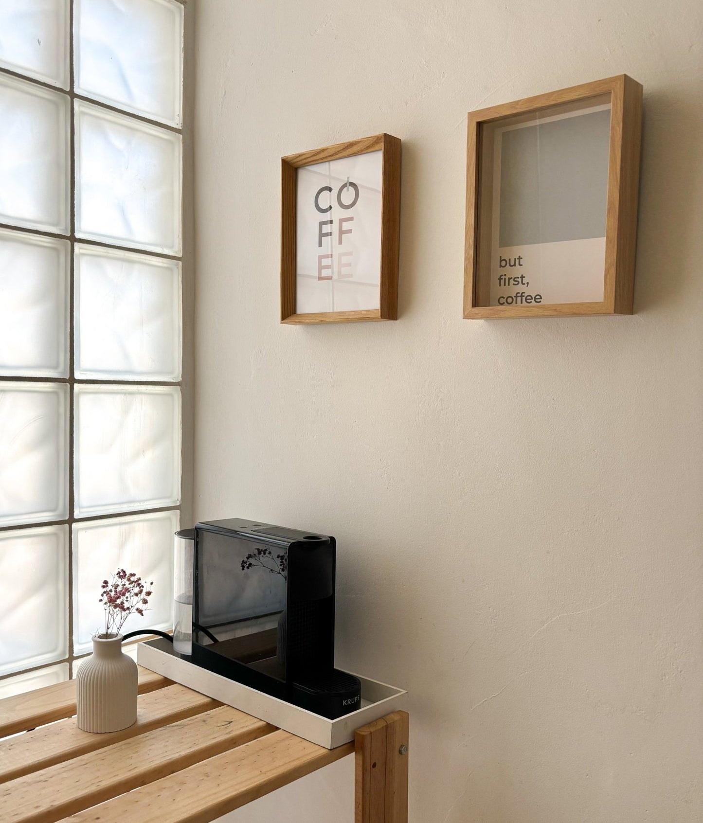 Lámina imprimible "First Coffee" - Menta Atelier