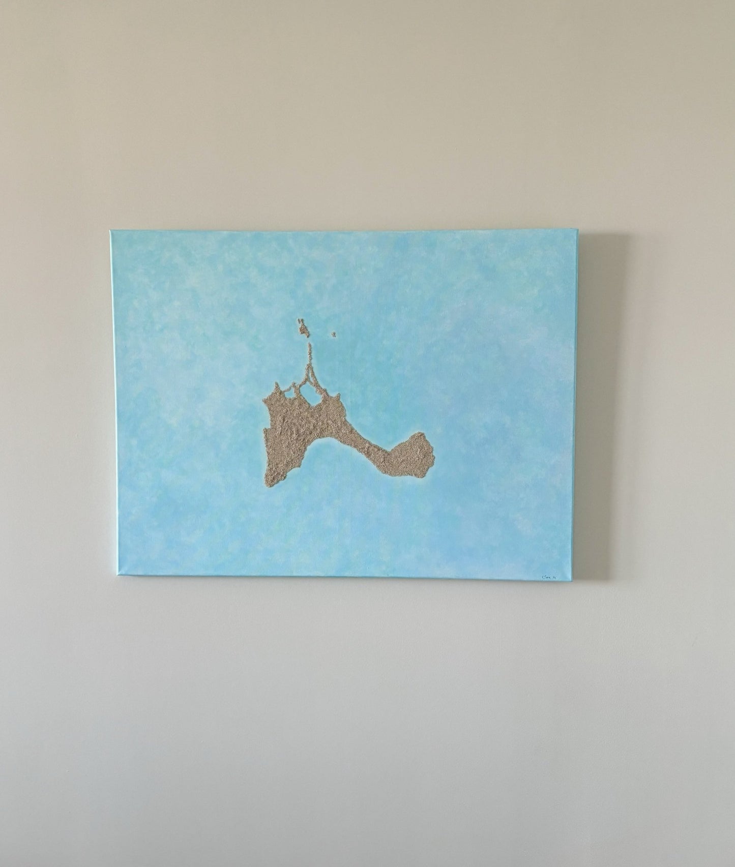 Lienzo Formentera - Menta Atelier