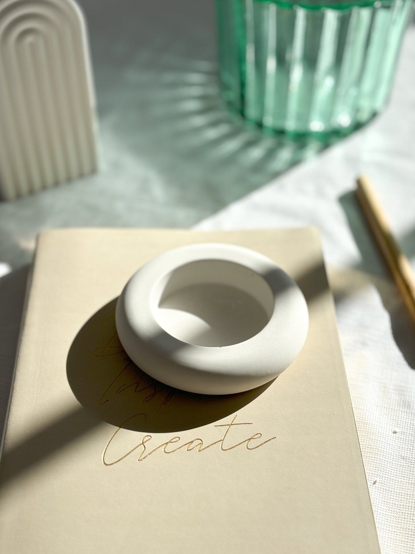Porta velas de té - Menta Atelier