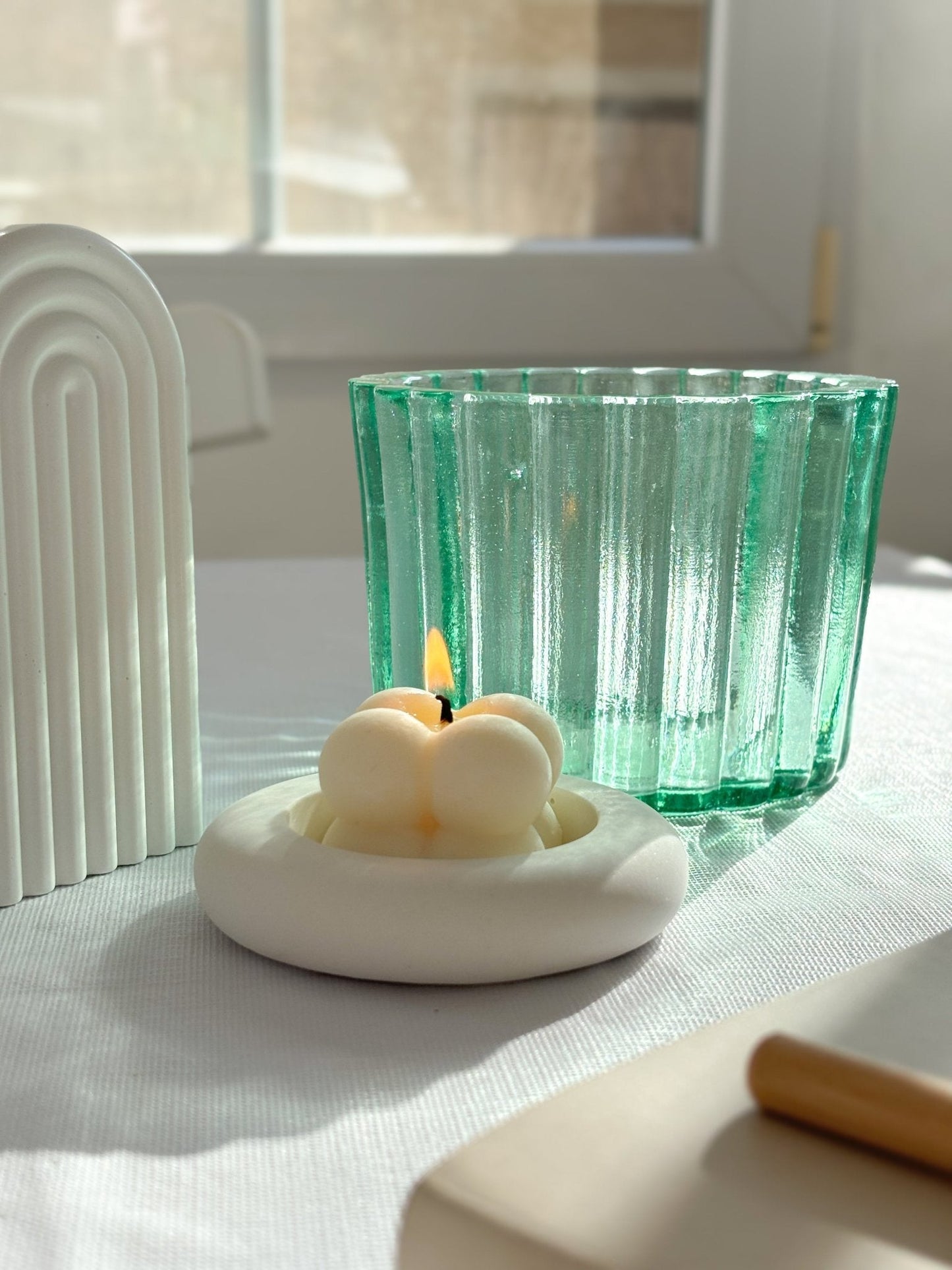 Porta velas de té - Menta Atelier