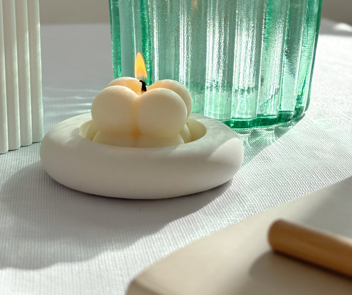 Porta velas de té - Menta Atelier