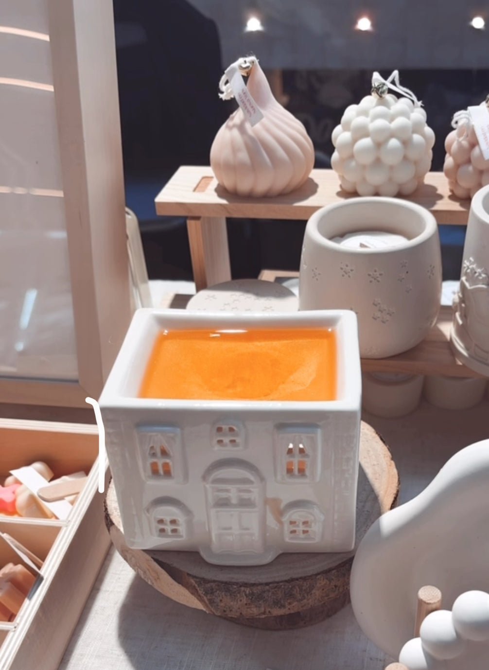 Quemador Casita nórdica - Menta Atelier