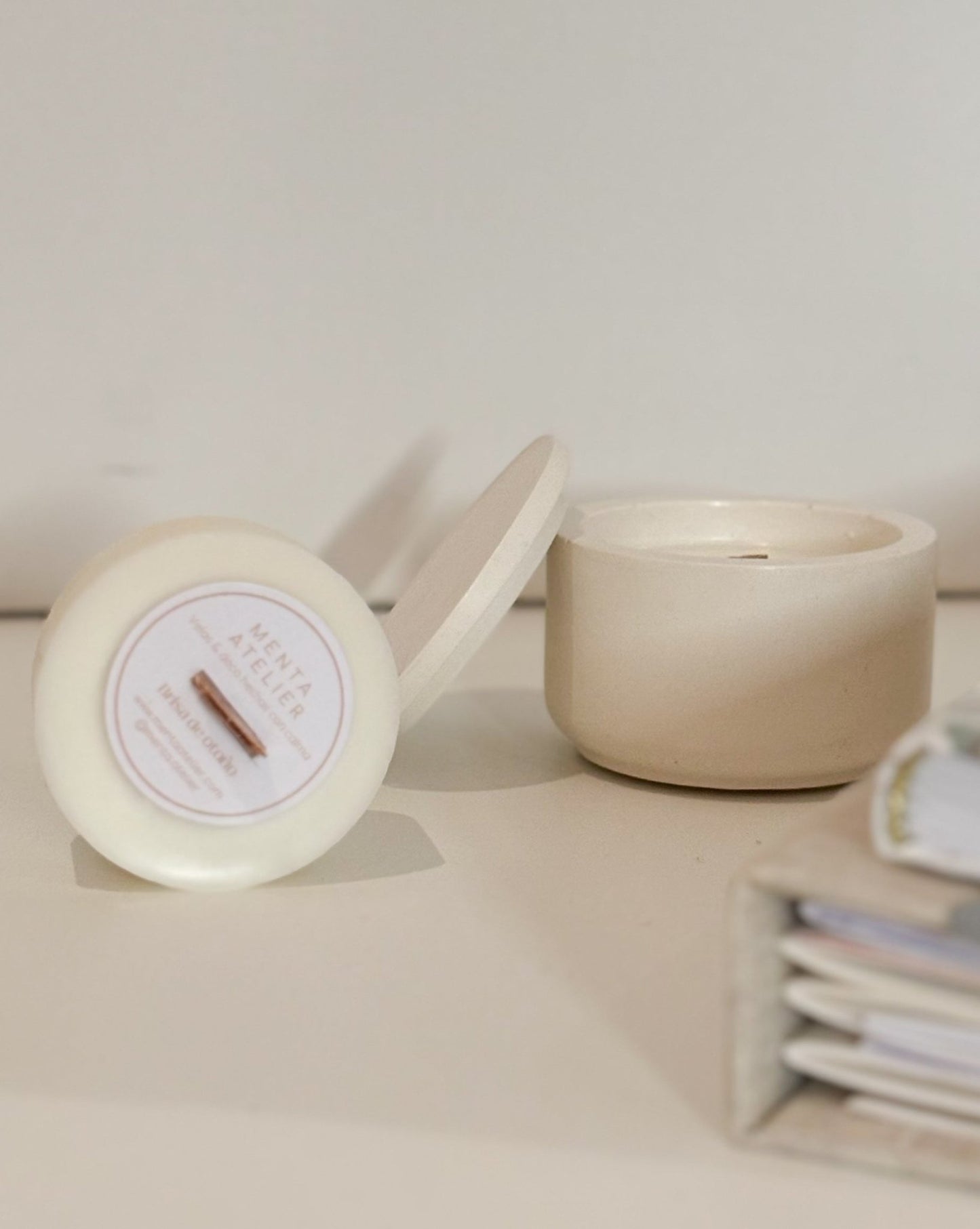 Recambio vela mini calm - Menta Atelier