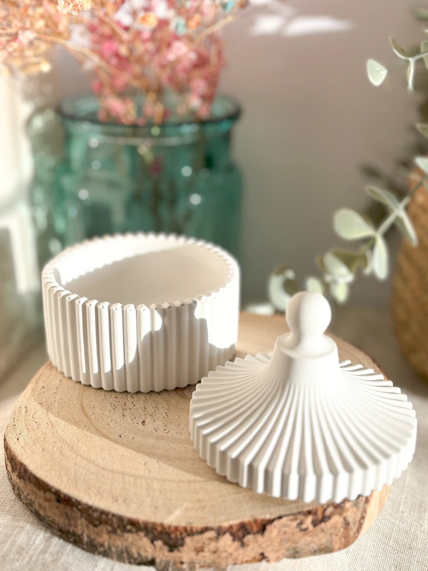 Recipiente Wavy - Menta Atelier