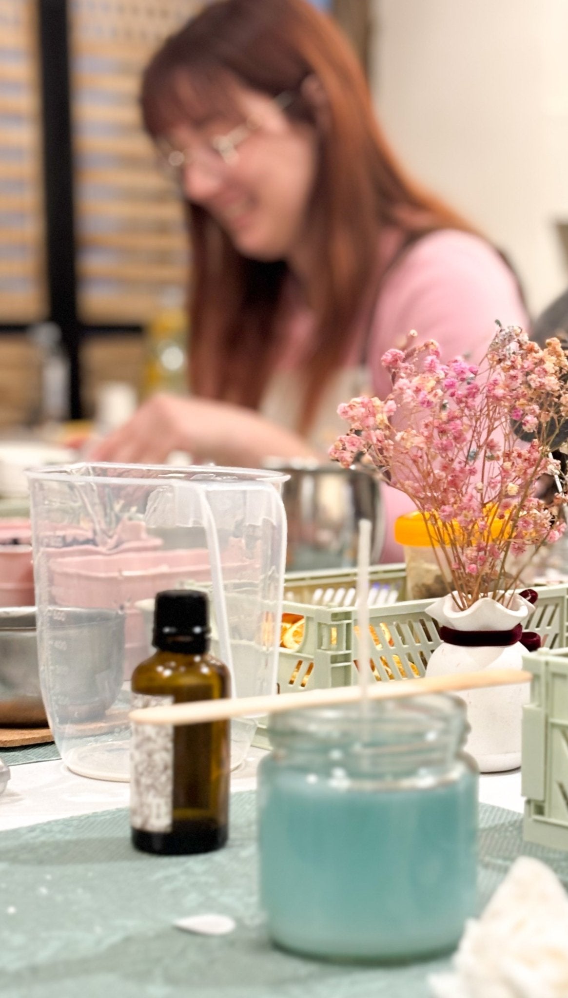 Taller de elaboración de velas aromáticas - Menta Atelier