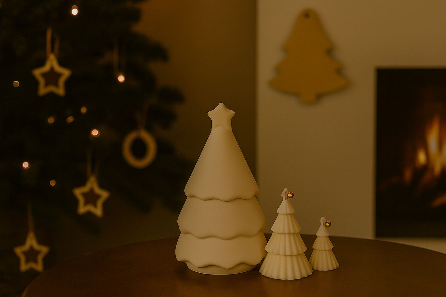 Vela Árbol Starlit - Menta Atelier