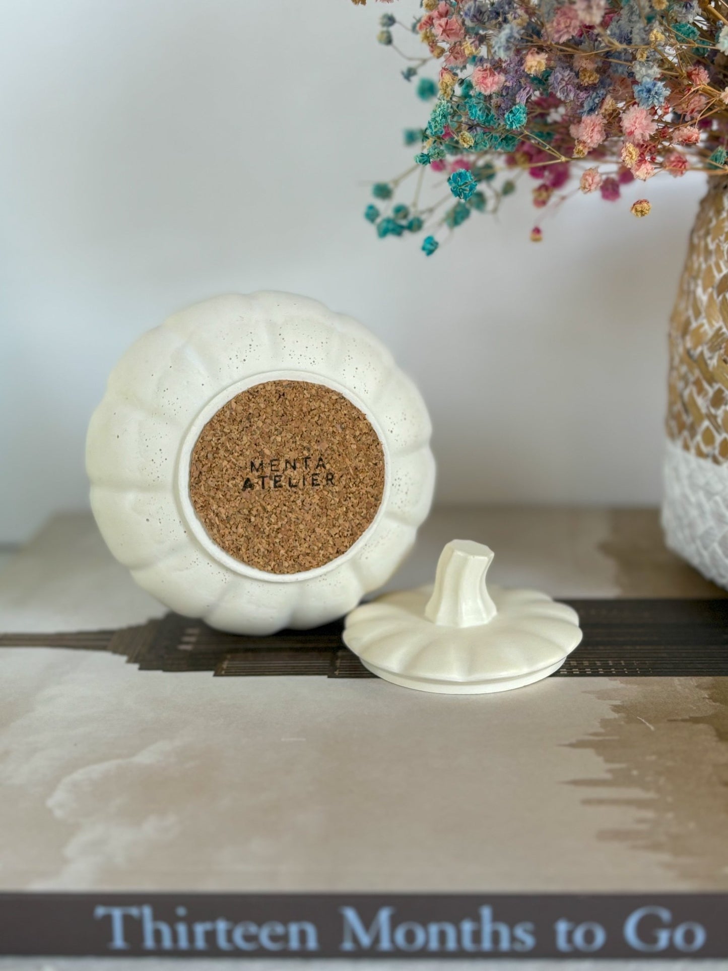 Vela Calabaza Grande - Menta Atelier