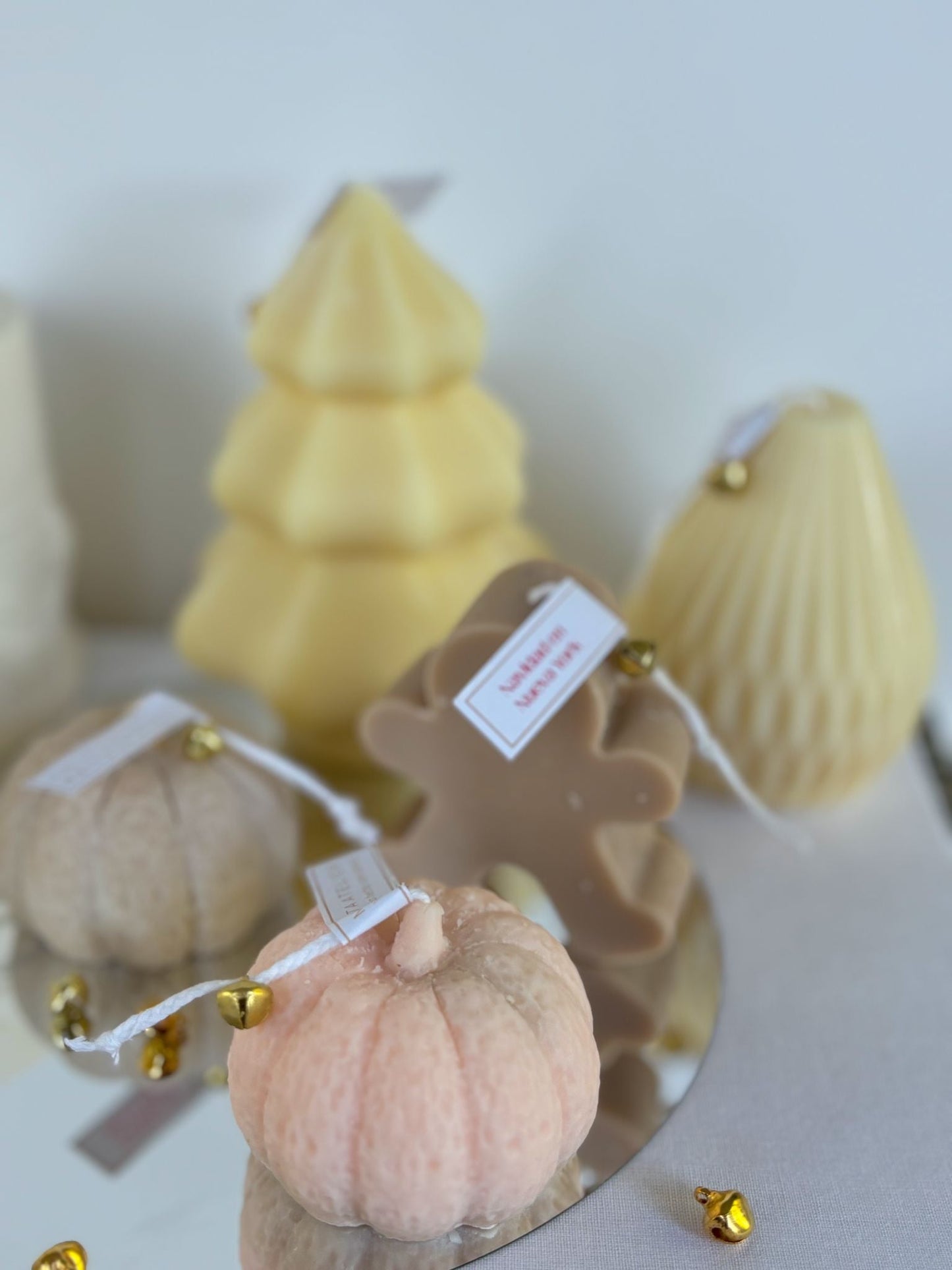 Vela decorativa mini Calabaza - Menta Atelier