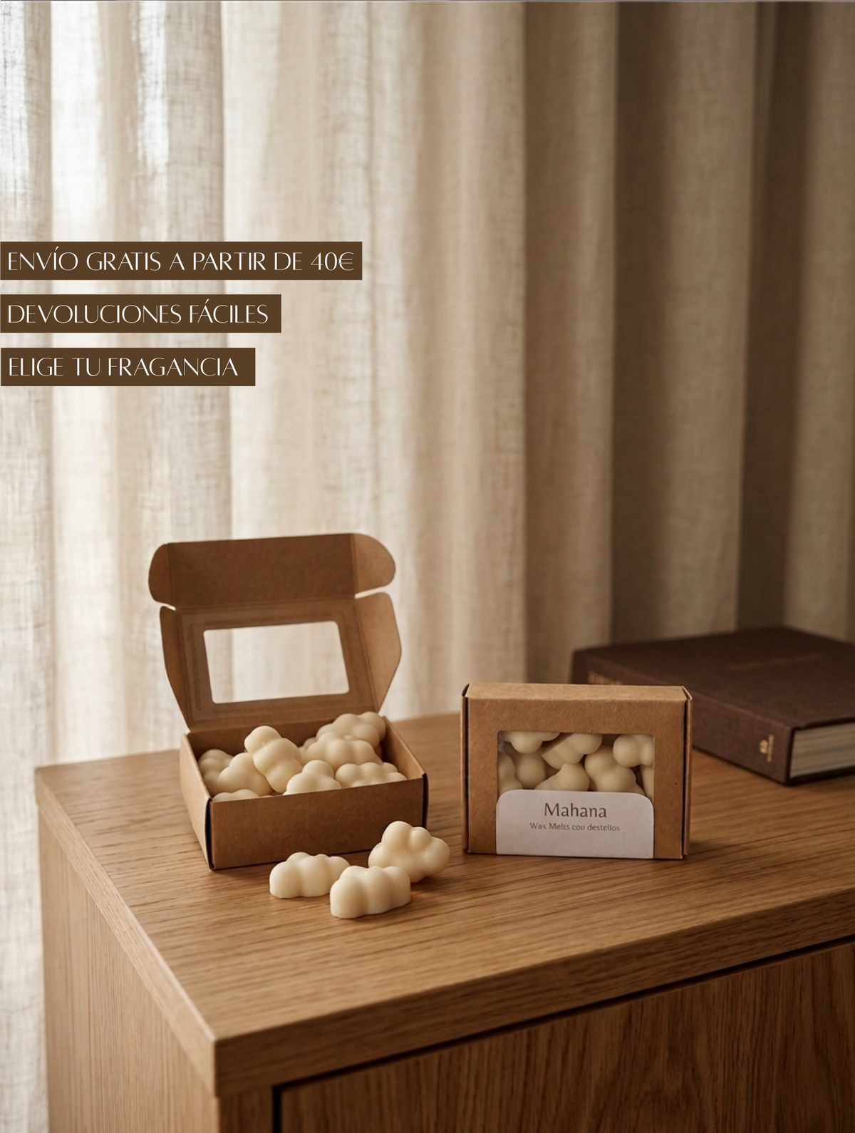 Pack Wax Melts + Velas de Té | Recarga para tu Quemador