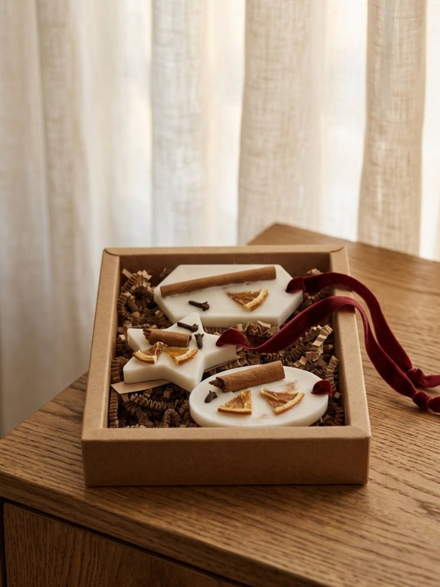 Caja de ambientadores sólidos decorados - Menta Atelier