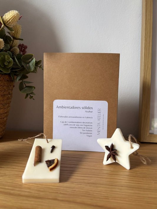 Caja de ambientadores sólidos decorados - Menta Atelier