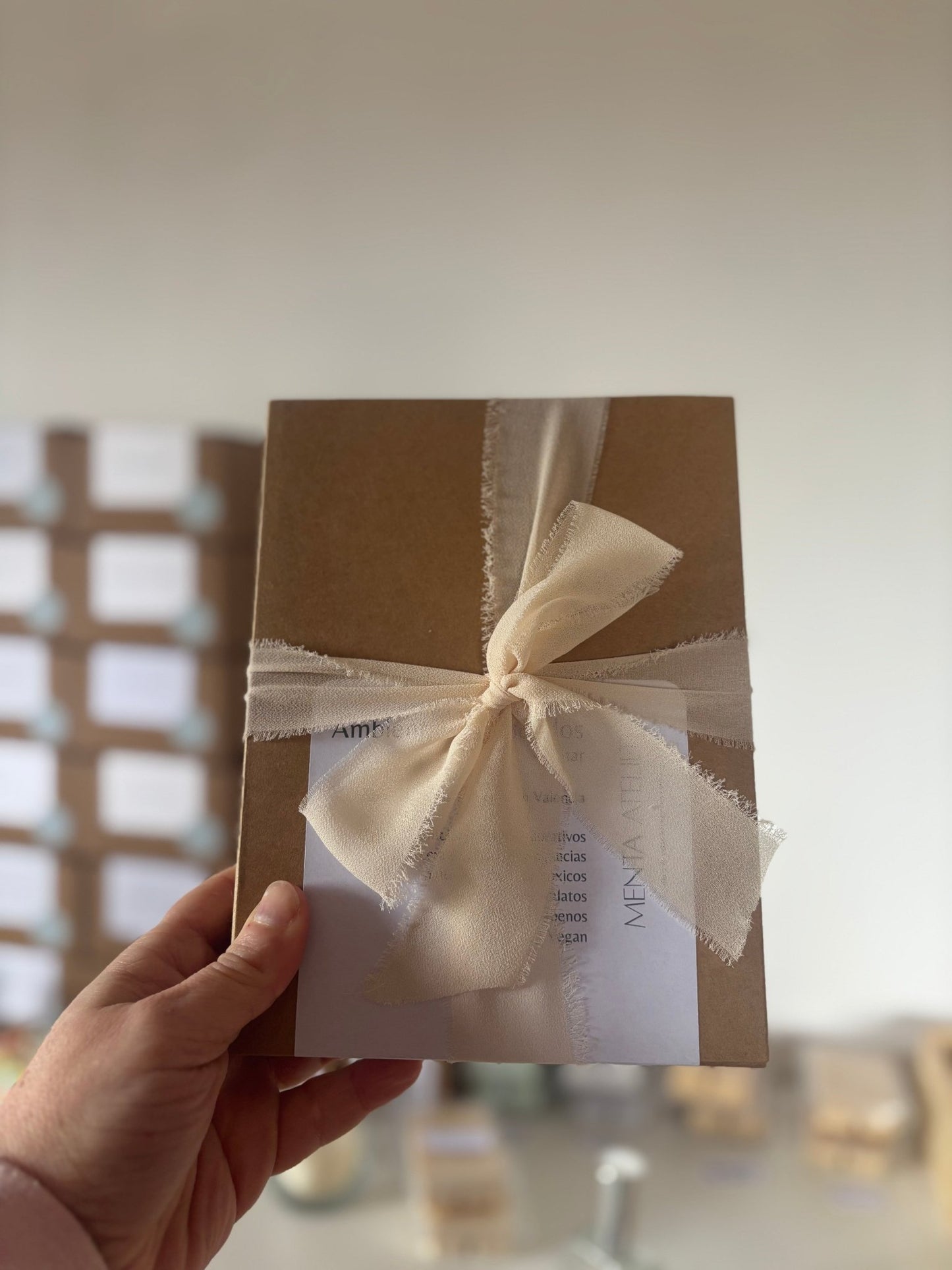 Caja de ambientadores sólidos decorados - Menta Atelier
