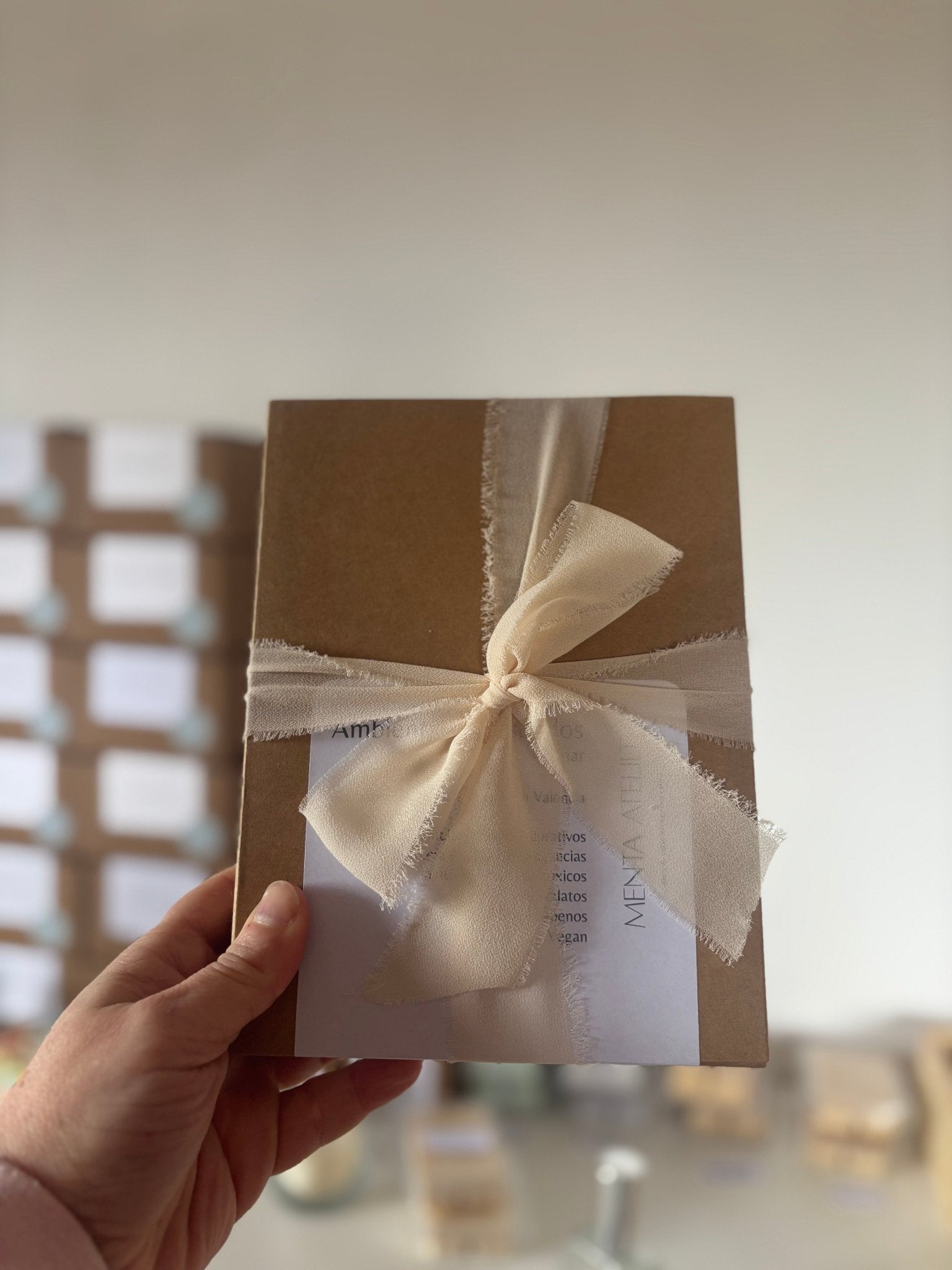Caja de ambientadores sólidos decorados - Menta Atelier