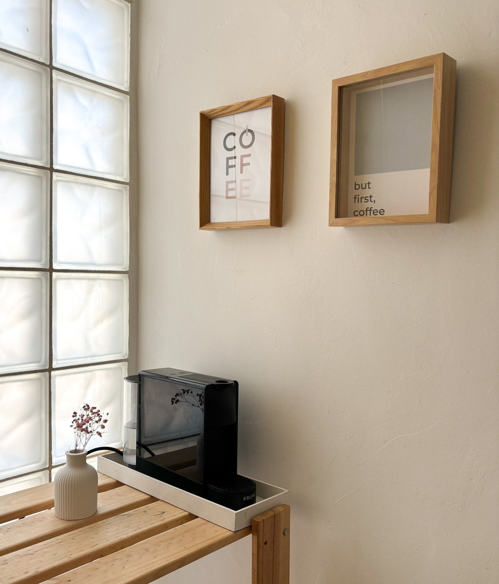 Lámina imprimible "First Coffee" - Menta Atelier