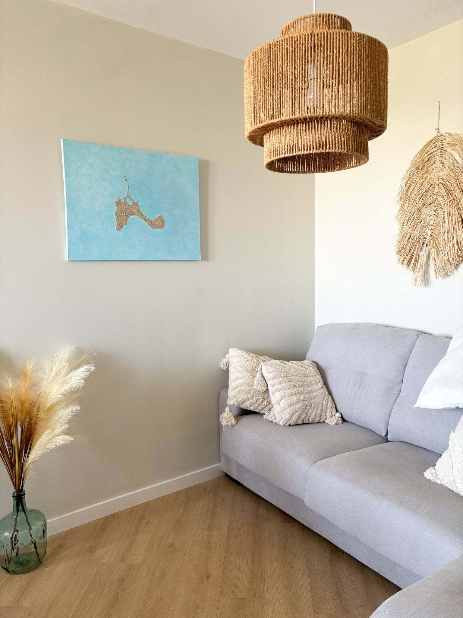 Lienzo Formentera - Menta Atelier