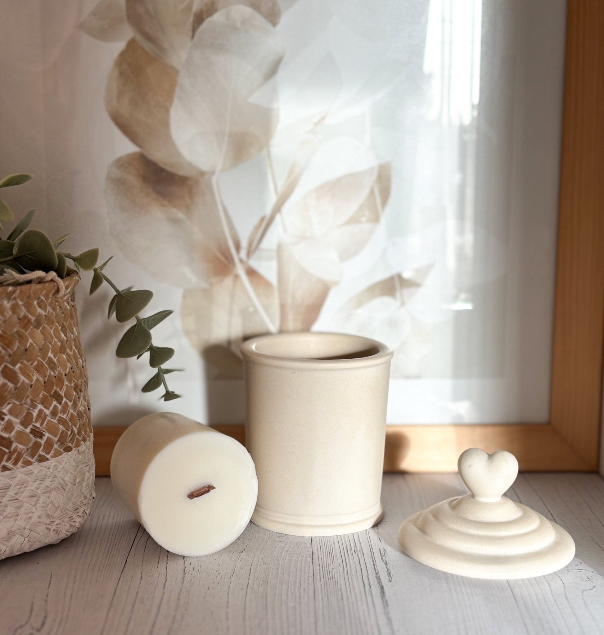 Mechas de madera para velas - Menta Atelier