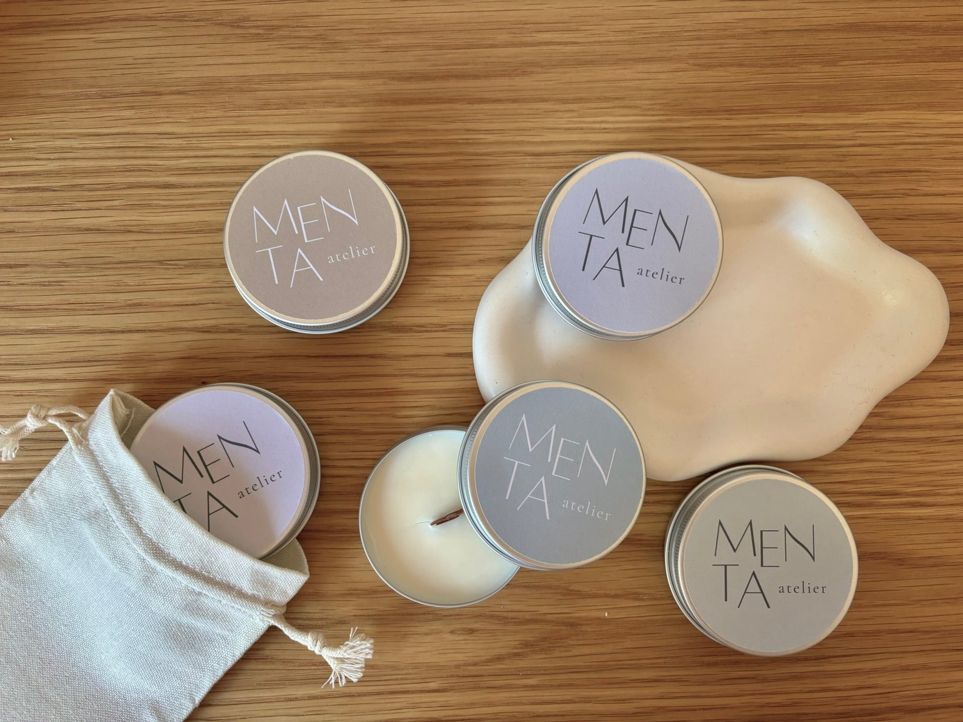 Mini Velas Colección Alma – Elige tu Aroma o Crea tu Pack - Menta Atelier