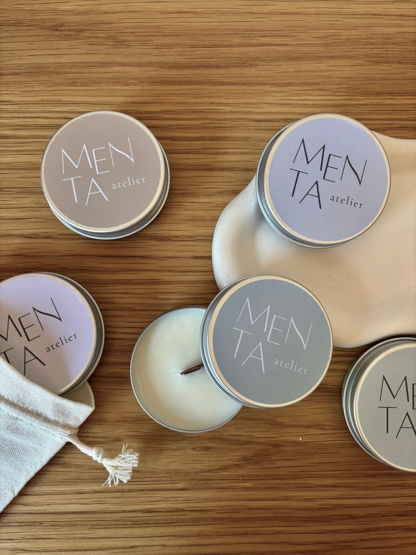 Mini Velas Colección Alma – Elige tu Aroma o Crea tu Pack - Menta Atelier