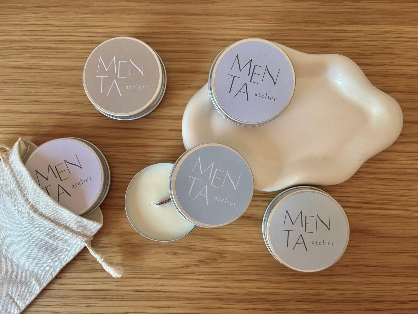 Mini Velas Colección Alma – Elige tu Aroma o Crea tu Pack - Menta Atelier
