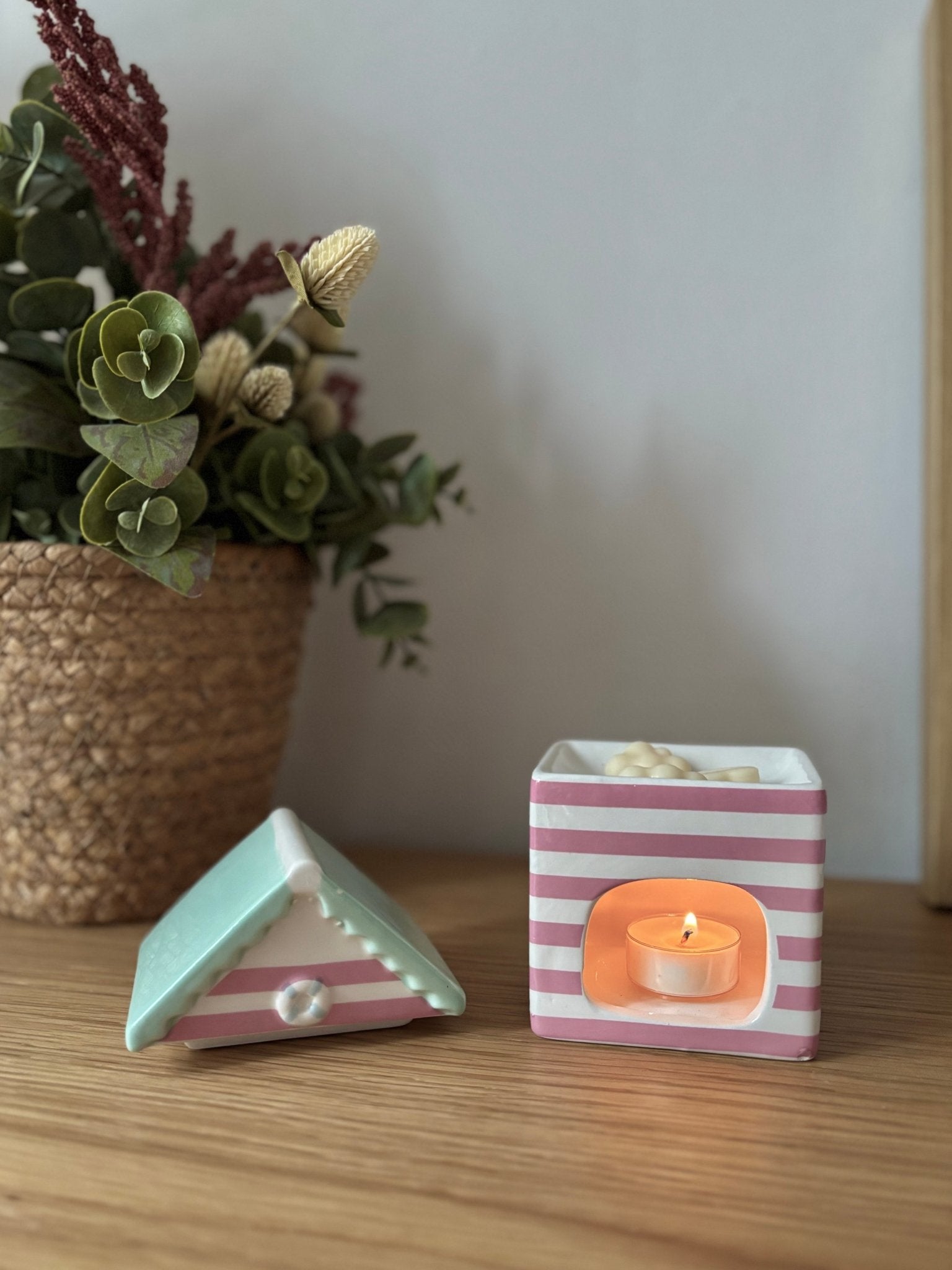 Quemador Cabaña en la playa - Menta Atelier