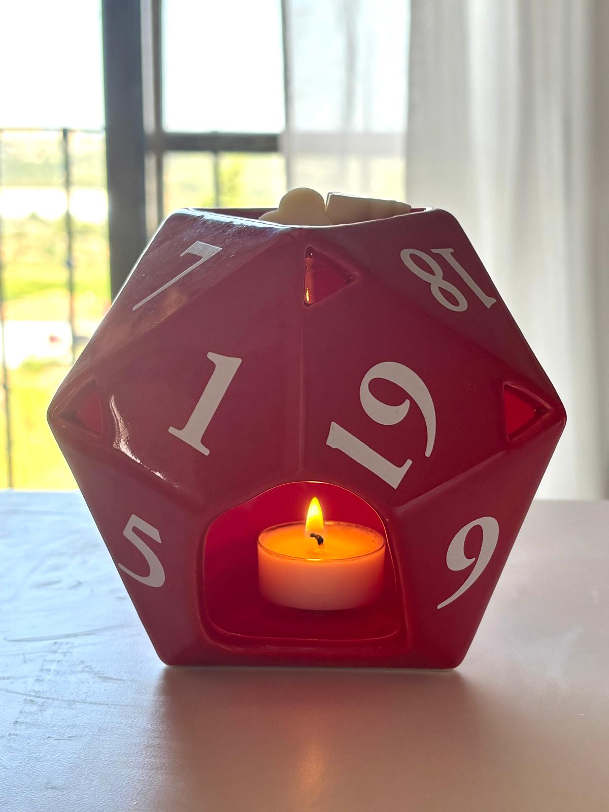 Quemador D20 — Edición Dado de Rol - Menta Atelier