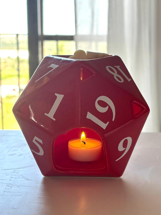 Quemador D20 — Edición Dado de Rol - Menta Atelier