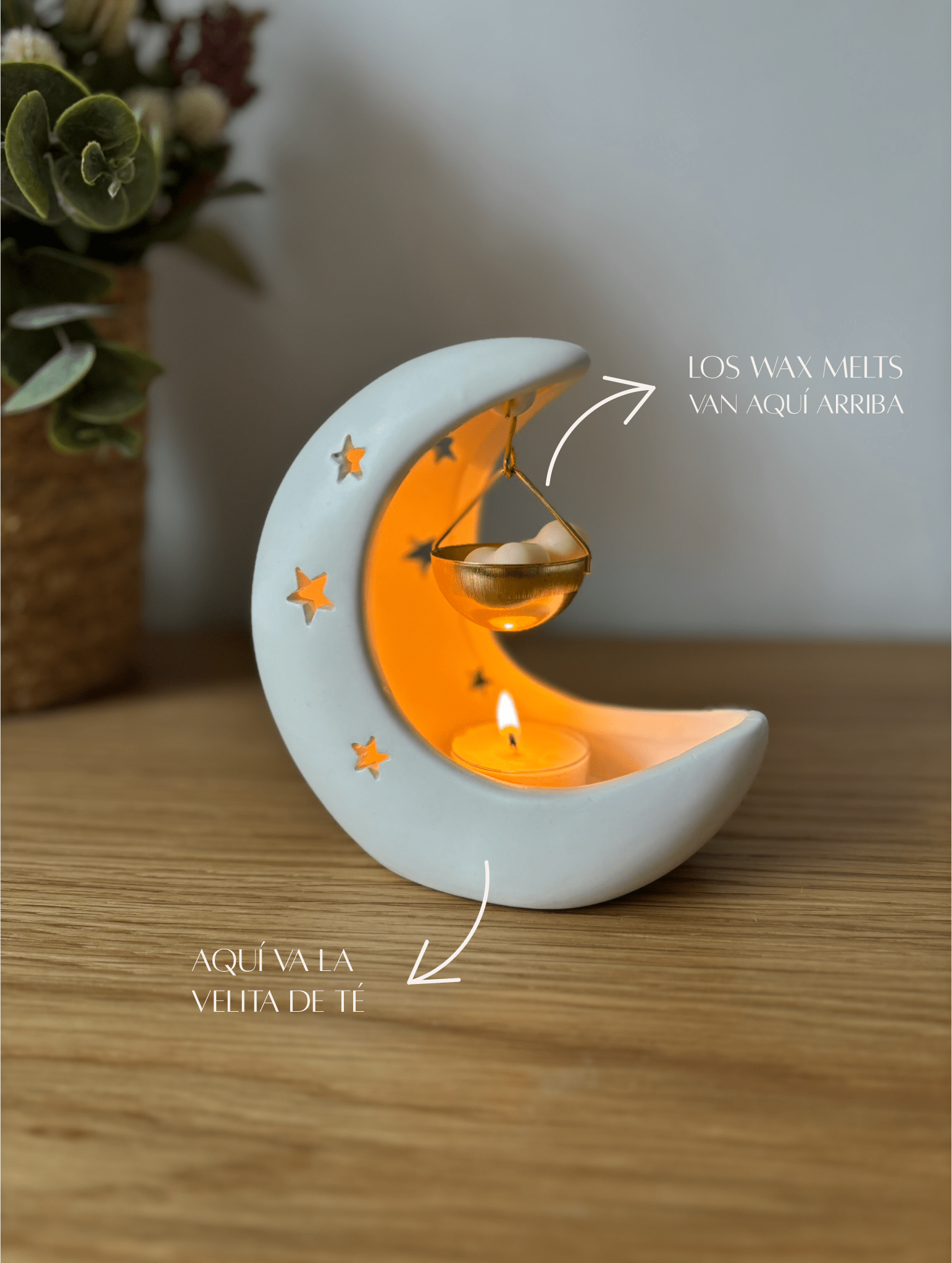 Quemador Moon - Menta Atelier