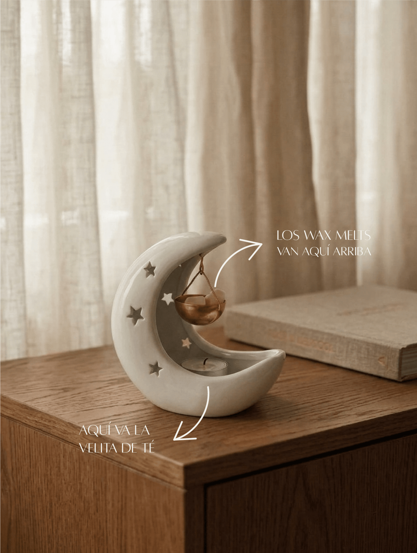 Quemador Moon - Menta Atelier