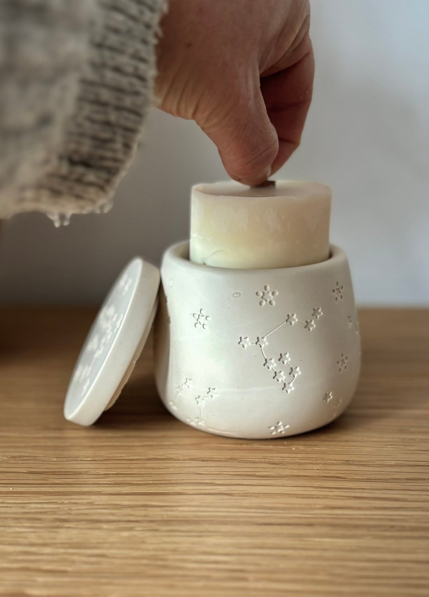 Refill de vela Aromática Constelaciones - Menta Atelier