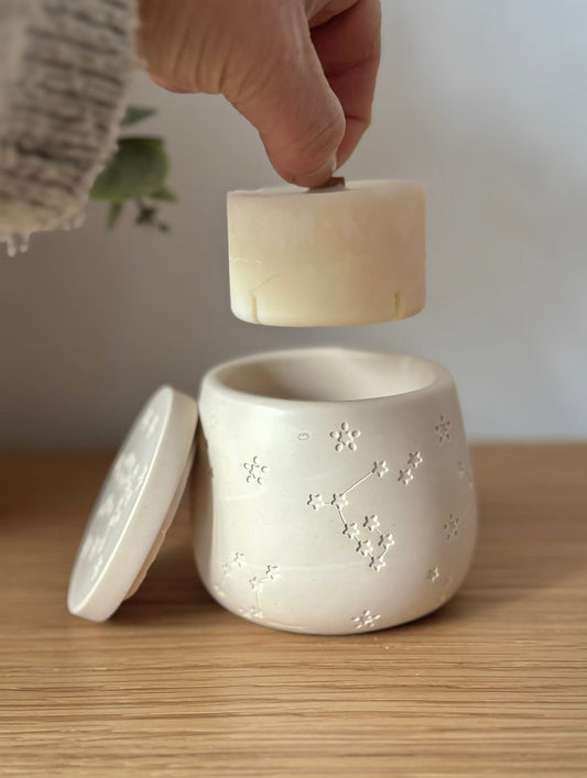 Refill de vela Aromática Constelaciones - Menta Atelier