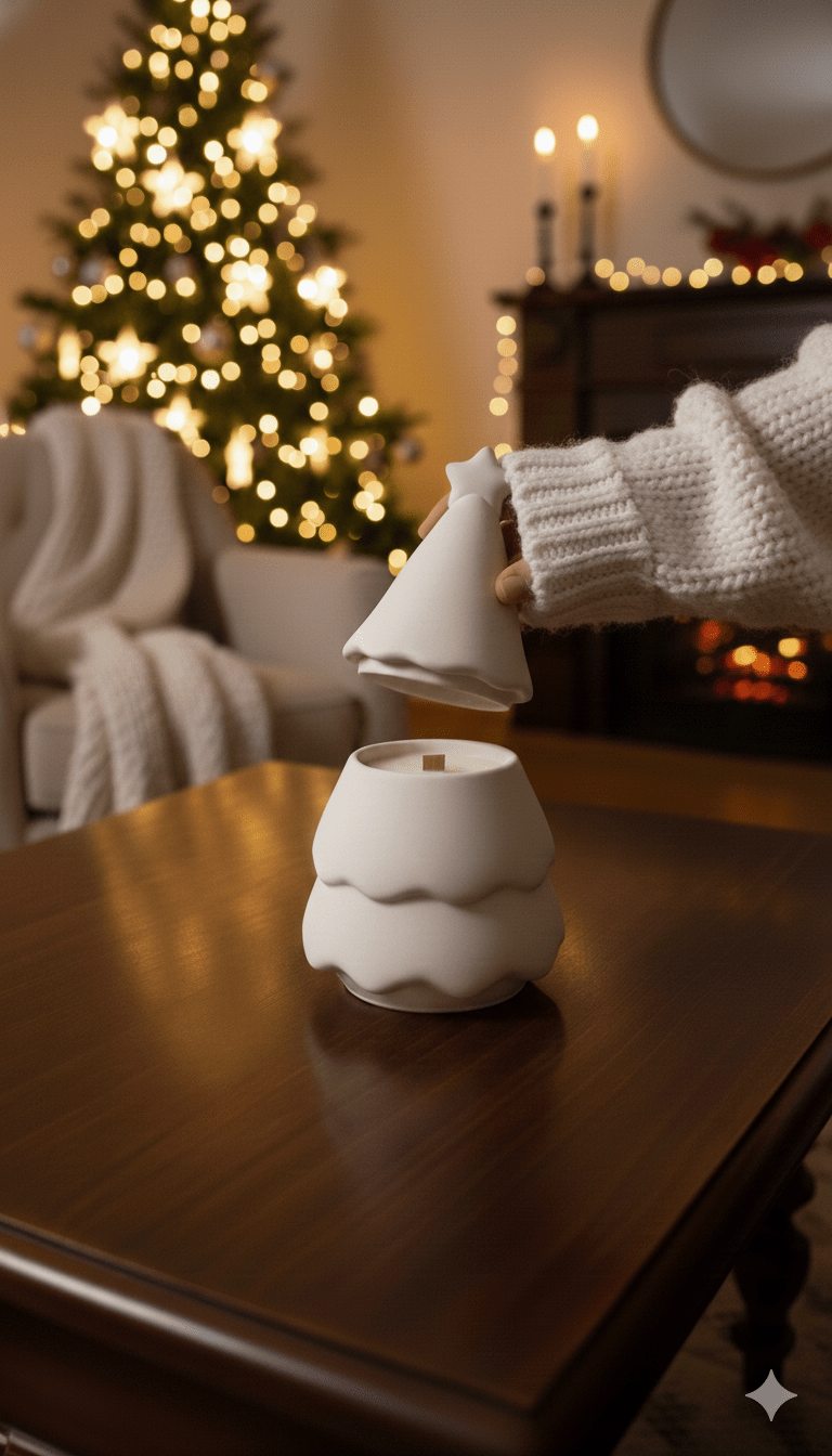 Vela Árbol Starlit - Menta Atelier