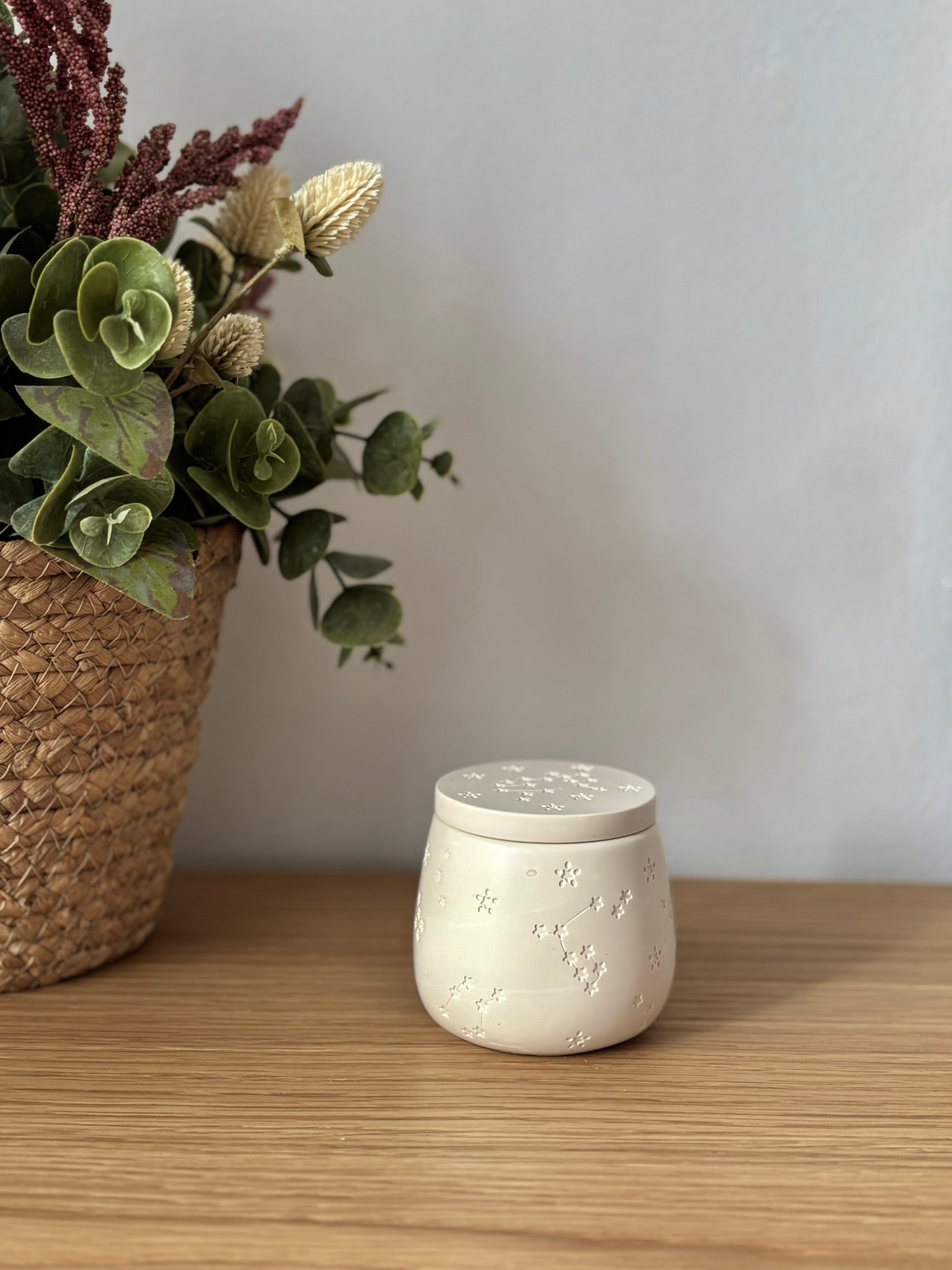 Vela Aromática Constelaciones - Menta Atelier