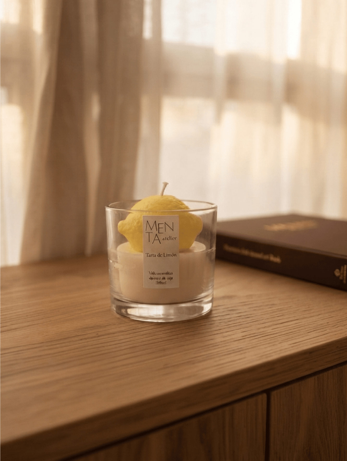Vela Aromática Limón - Menta Atelier