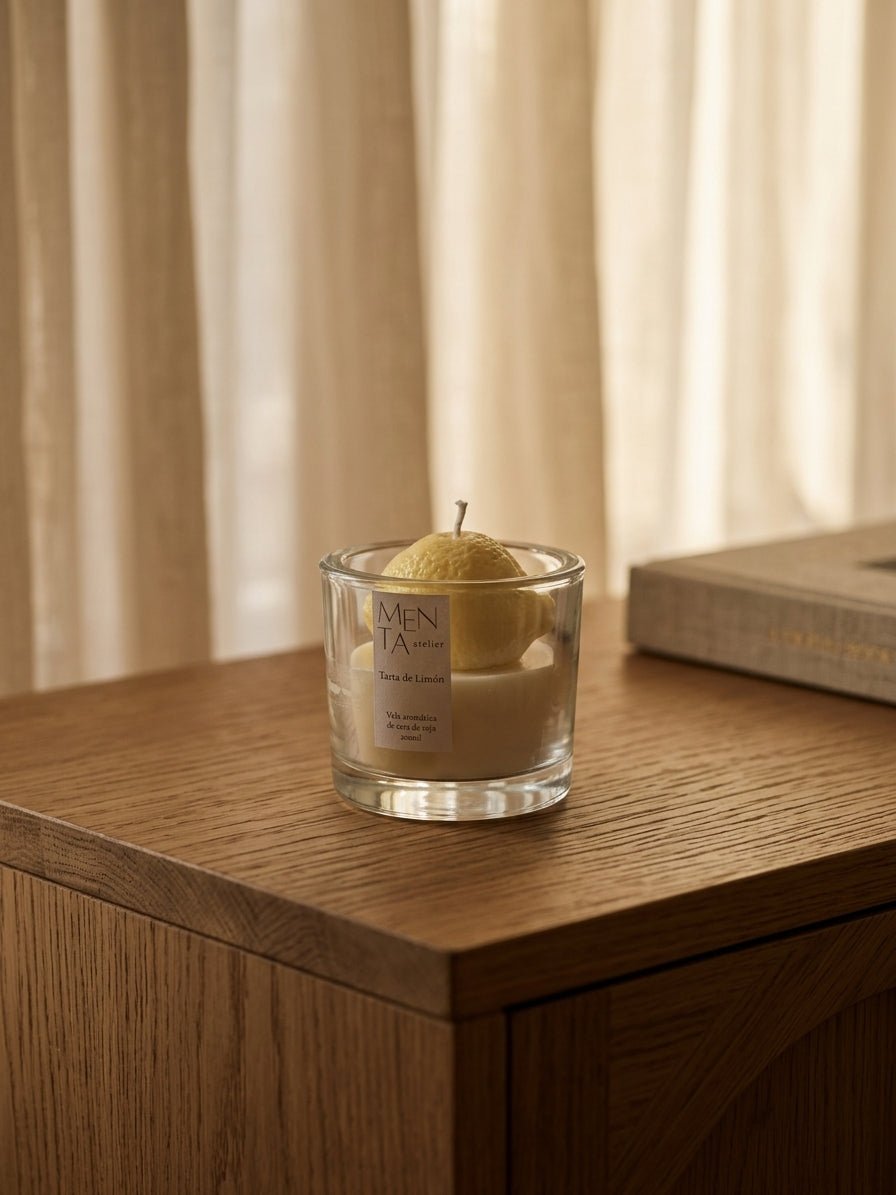 Vela Aromática Limón - Menta Atelier