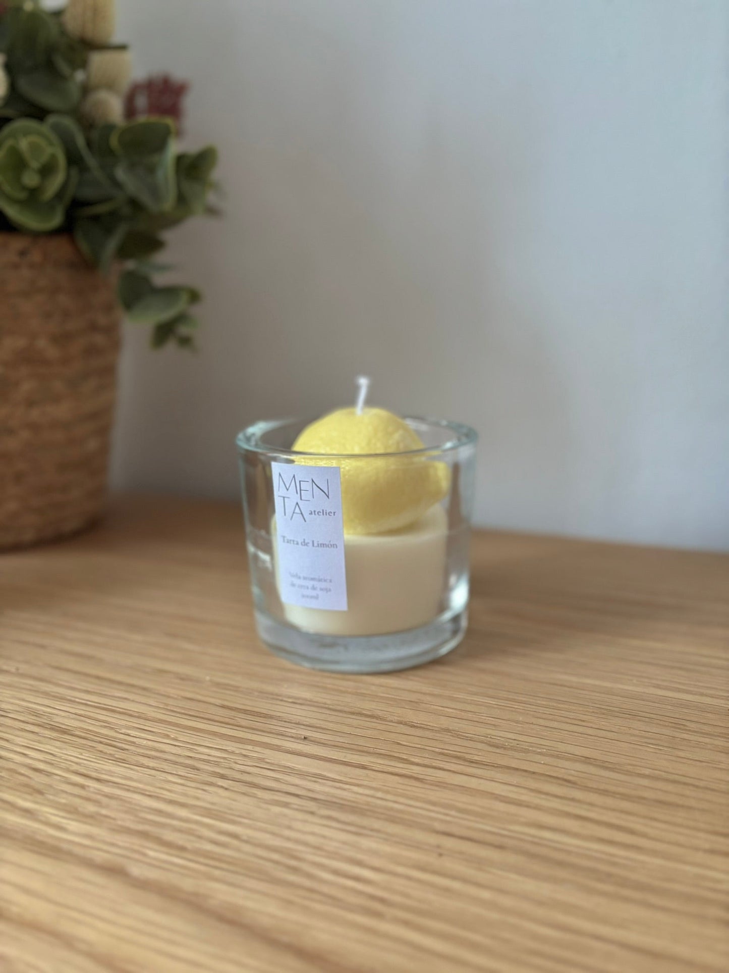 Vela Aromática Limón - Menta Atelier