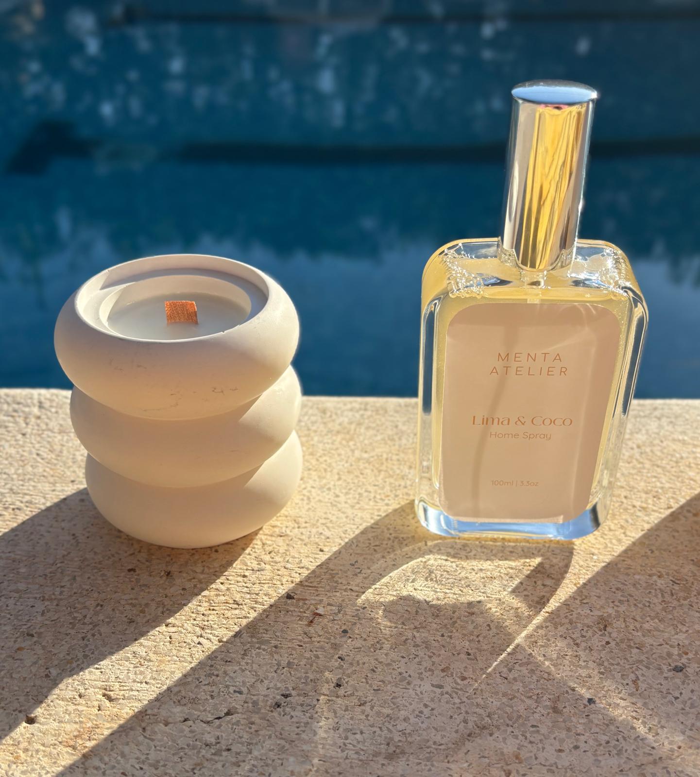 Vela aromática Té Verde - Menta Atelier