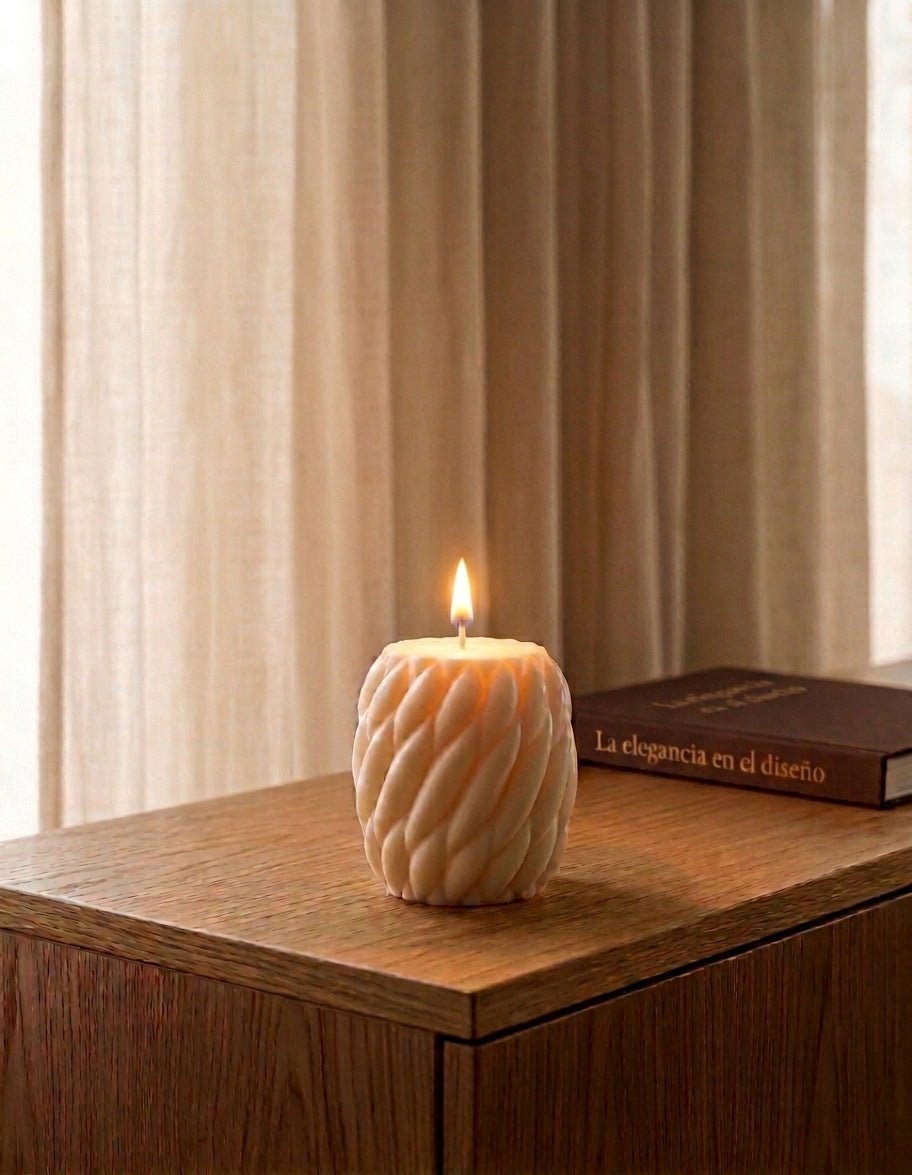 Vela decorativa Marea - Menta Atelier