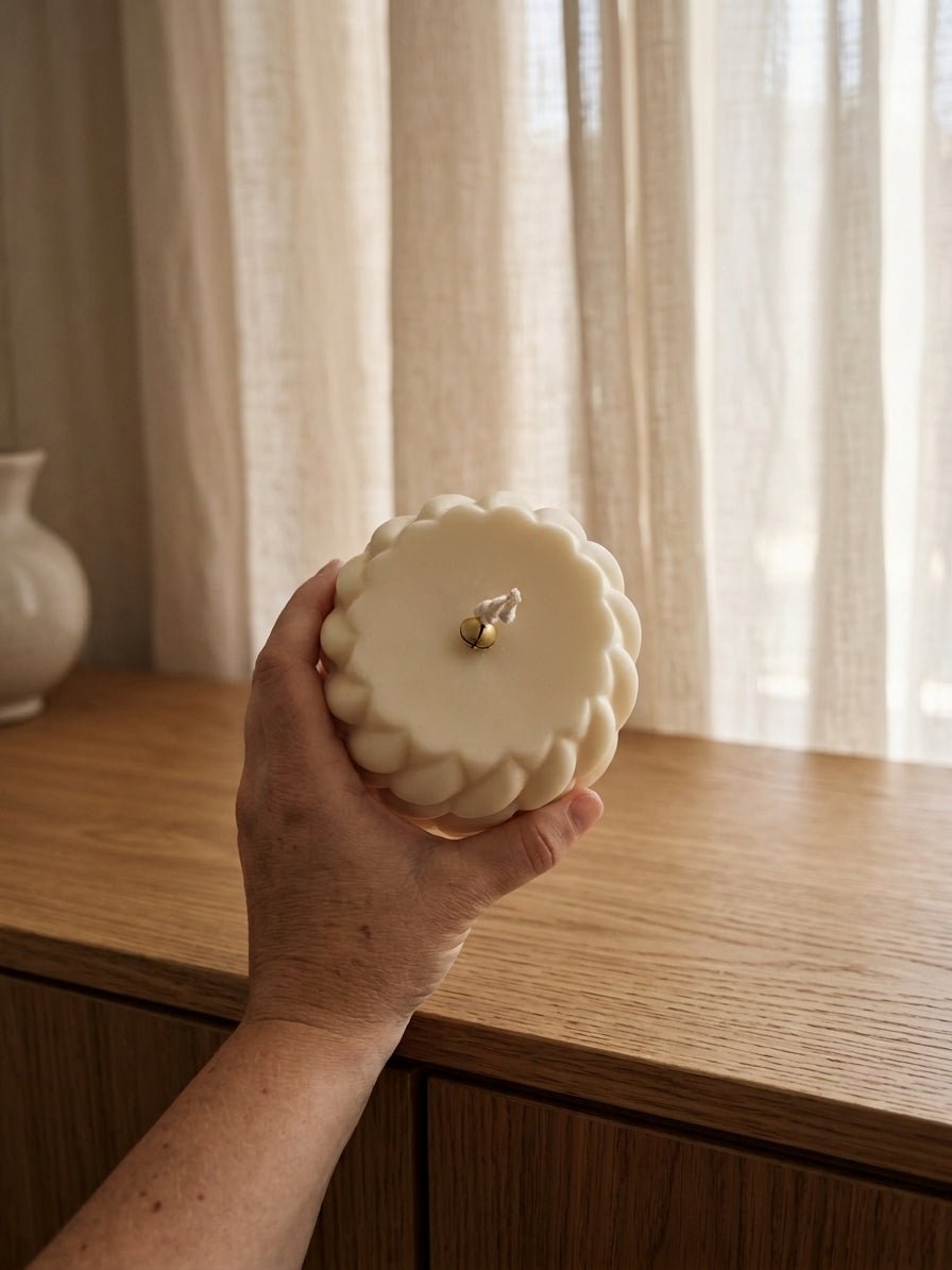 Vela decorativa Marea - Menta Atelier