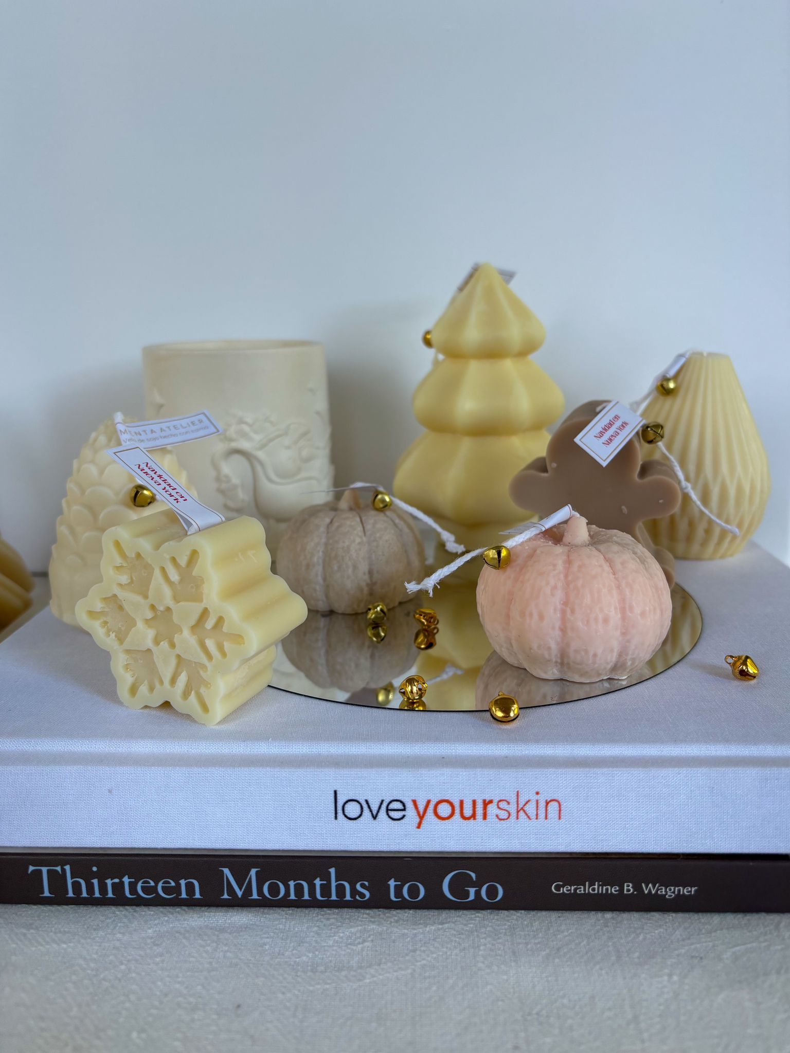 Vela decorativa mini Calabaza - Menta Atelier