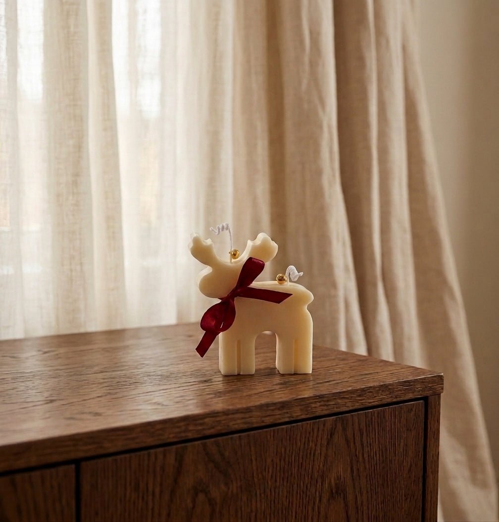 Vela decorativa Rudolf - Menta Atelier