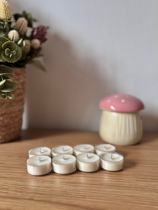 Velas de té sin fragancia - Menta Atelier