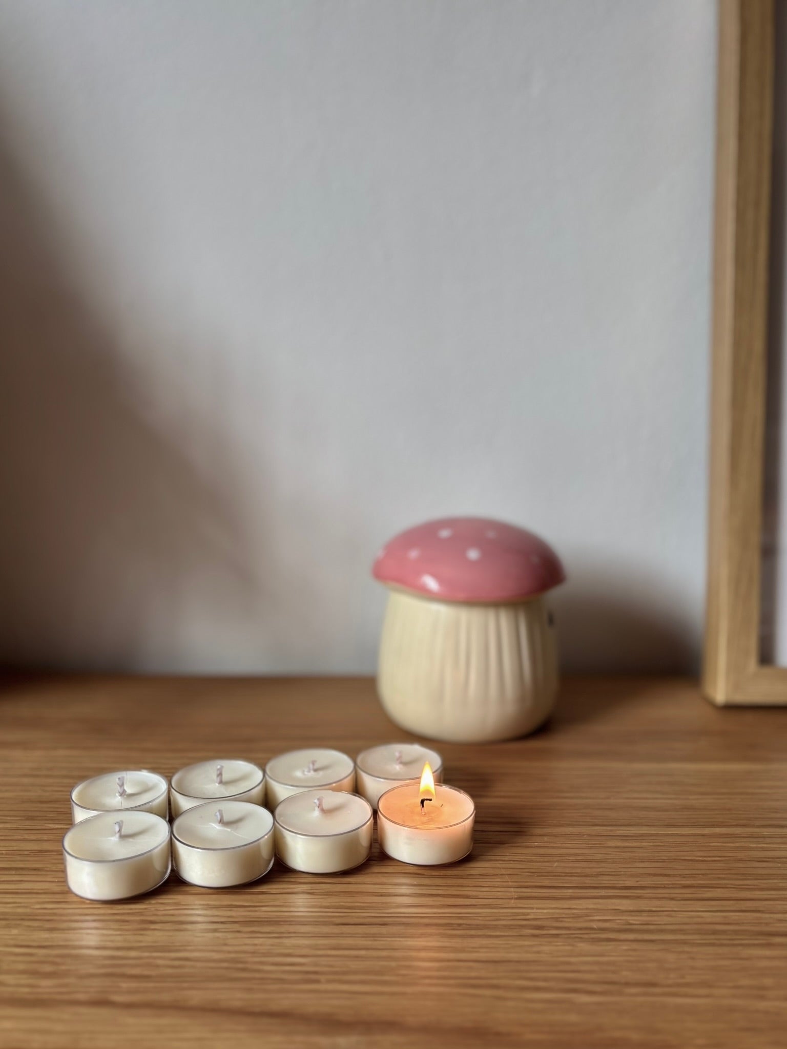 Velas de té sin fragancia - Menta Atelier