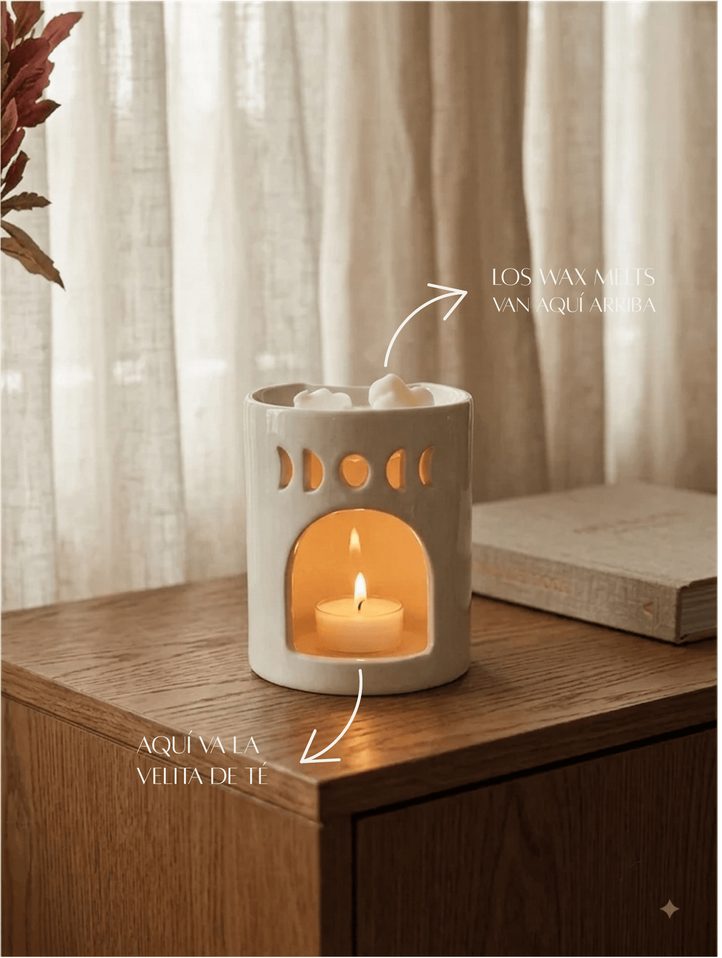 Wax Melts Alba | Lirio silvestre, azahar y jengibre especiado - Menta Atelier