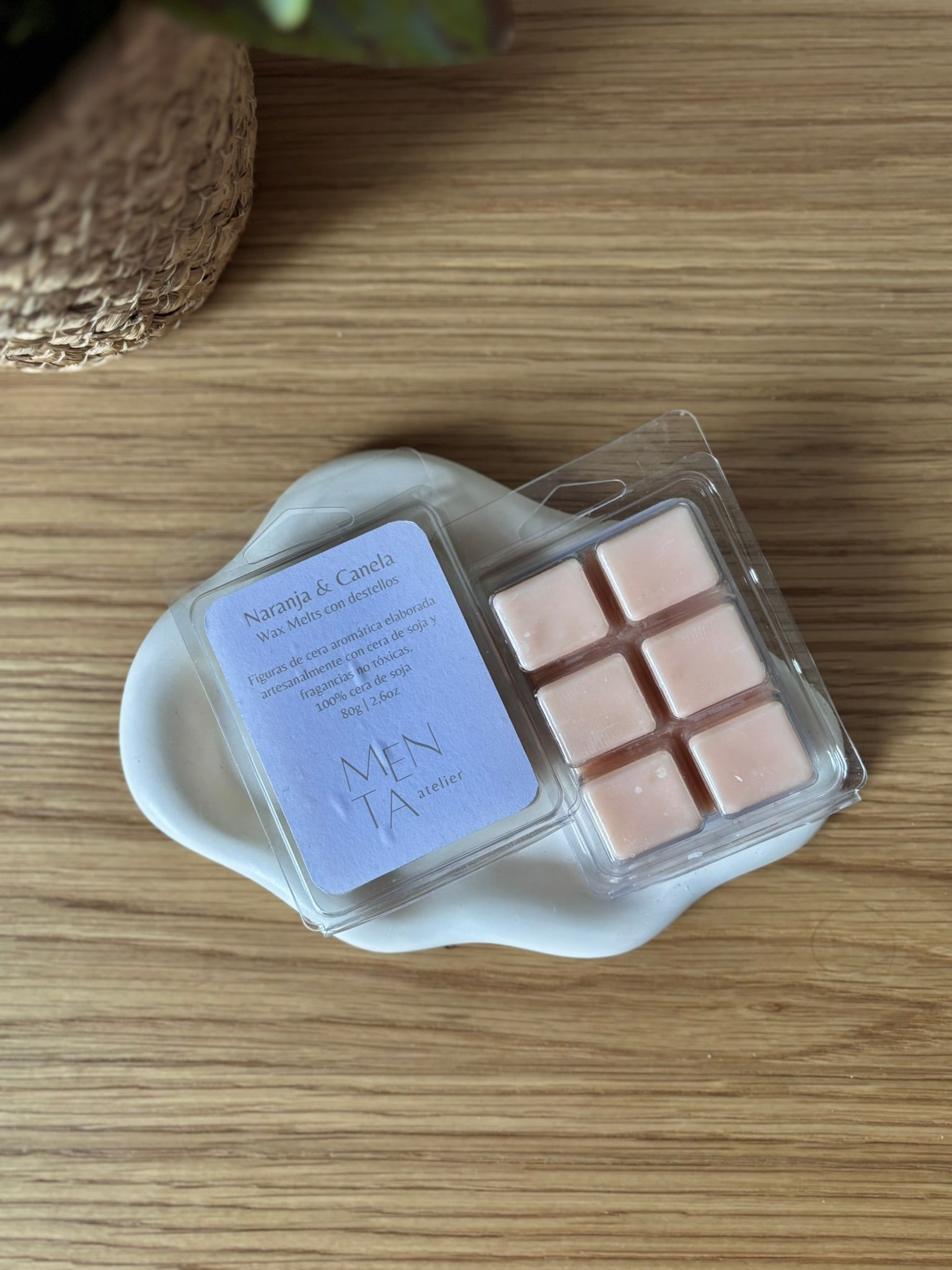 Wax melts en tableta - Menta Atelier